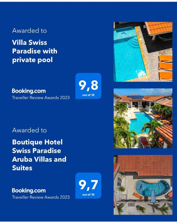 Villa Swiss Paradise With Private Pool Palm Beach ภายนอก รูปภาพ